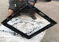 Square Locking Hinge Manhole Cover Ductile Cast Iron EN124 B125 600x600 Mm